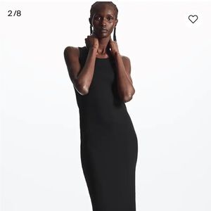 COS RIBBED TUBE DRES